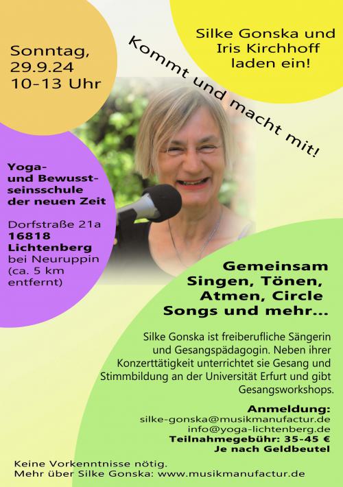 Plakat Workshop in Lichtenberg