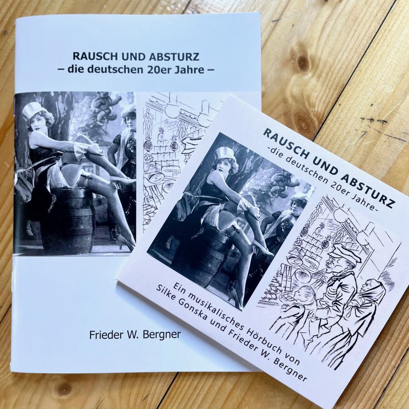 Katalog und Doppel-CD Revue "Rausch und Absturz"